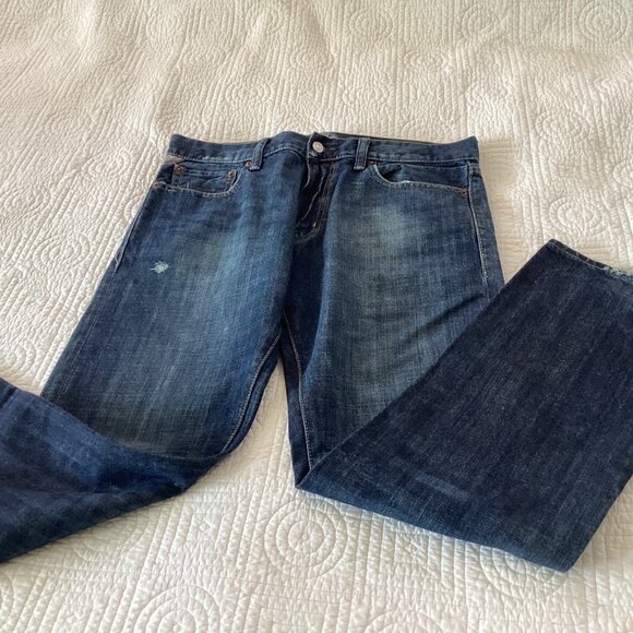 Vintage Denim & Supply Ralph lauren Jeans Mens 32x30 Blue Straight leg USA Flag - Picture 7 of 13